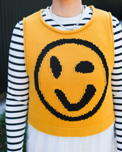 Old Skool Cotton Tank Top - Yellow