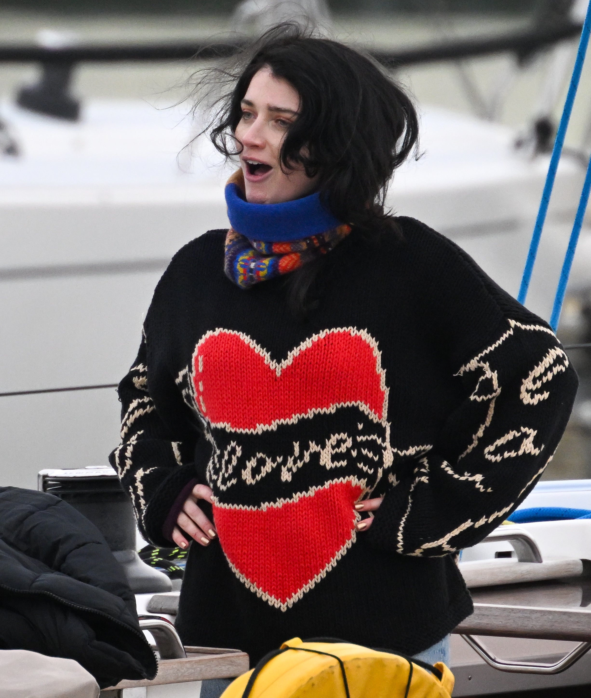 The Young Hearts Jumper Black – The Slow Love - Main Image