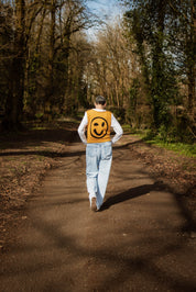 Old Skool Cotton Tank Top - Yellow