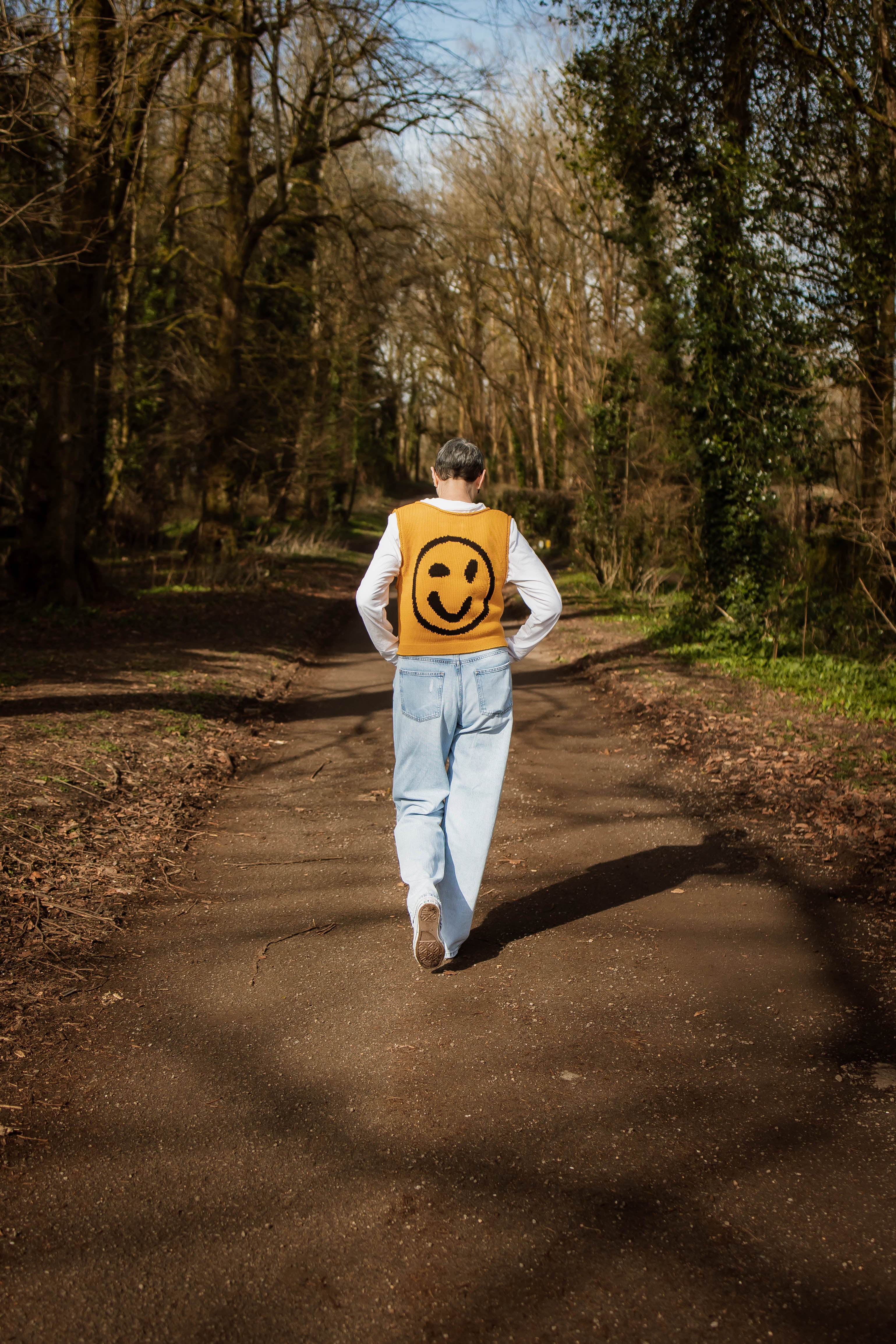 Old Skool Cotton Tank Top - Yellow