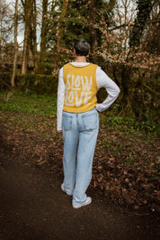 Slow Love Cotton Tank - Chamomile