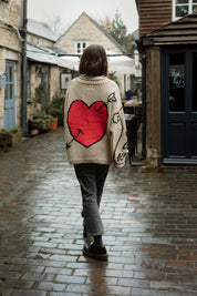 The Young Hearts Jumper - Ecru