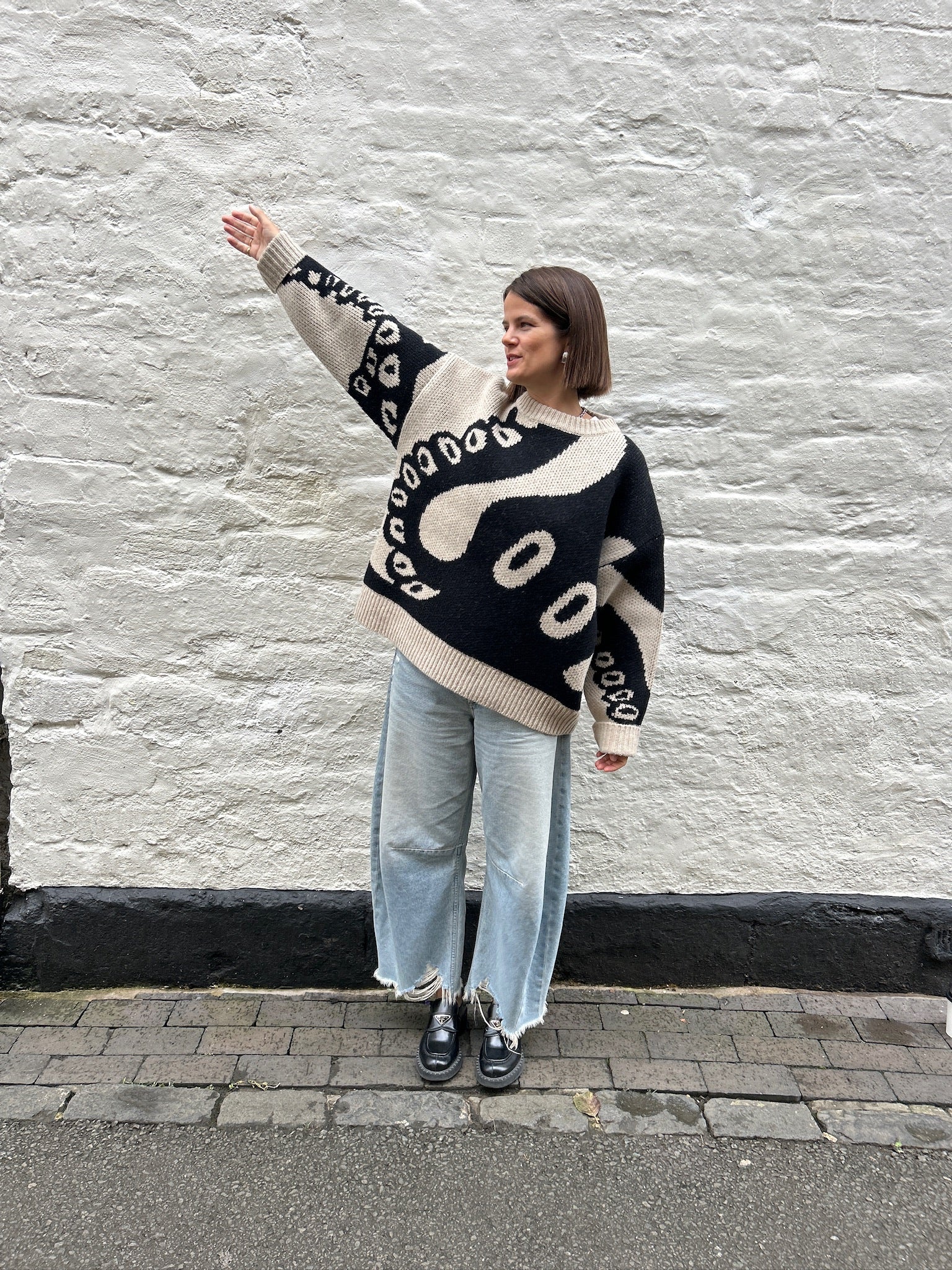 Octopus Wool Jumper - Main Image