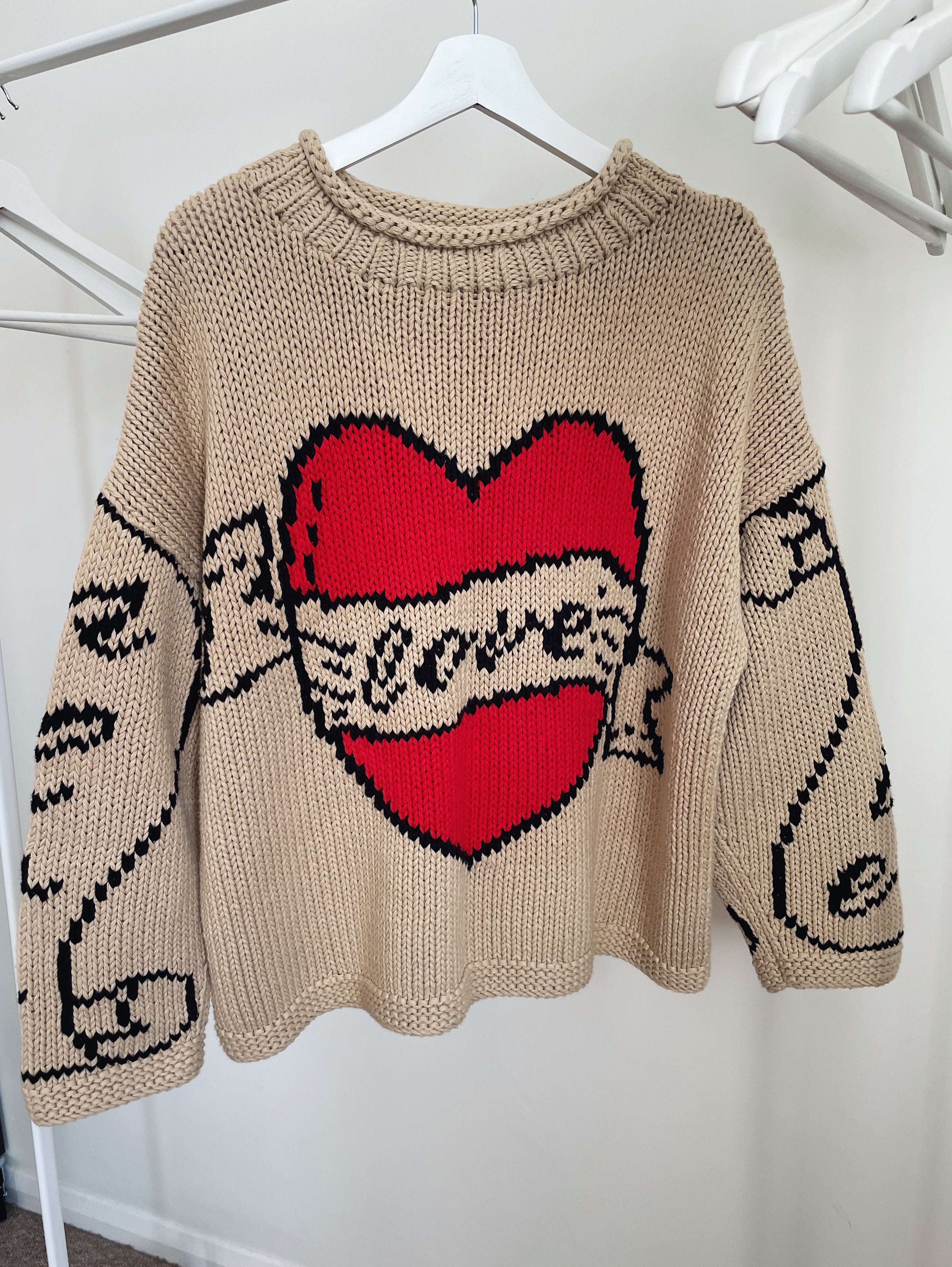 The Young Hearts Jumper - Ecru