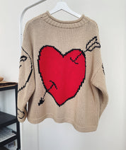 The Young Hearts Jumper - Ecru