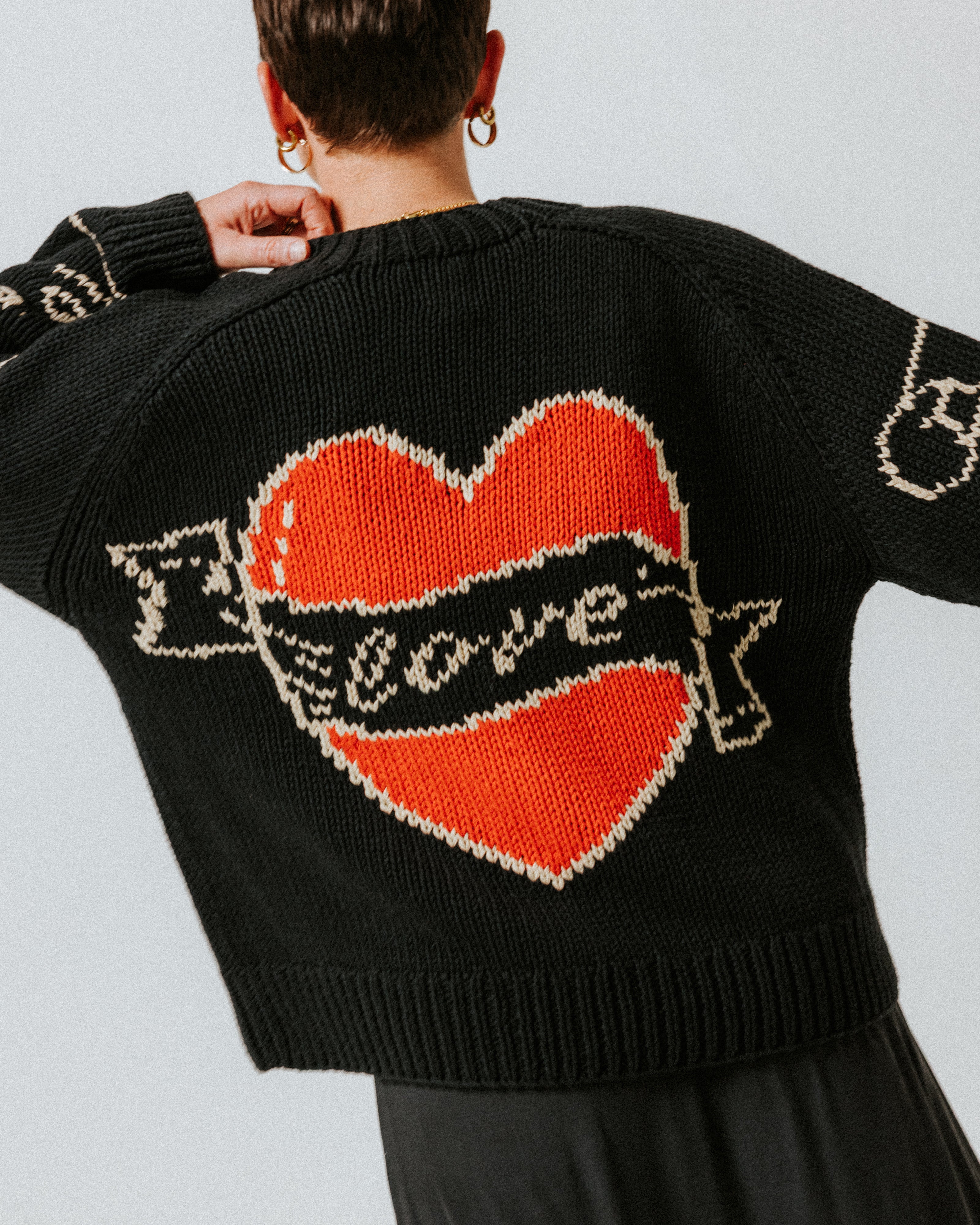 Young Hearts Hand-knitted Cardigan – The Slow Love