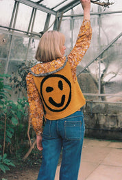 Old Skool Cotton Tank Top - Yellow