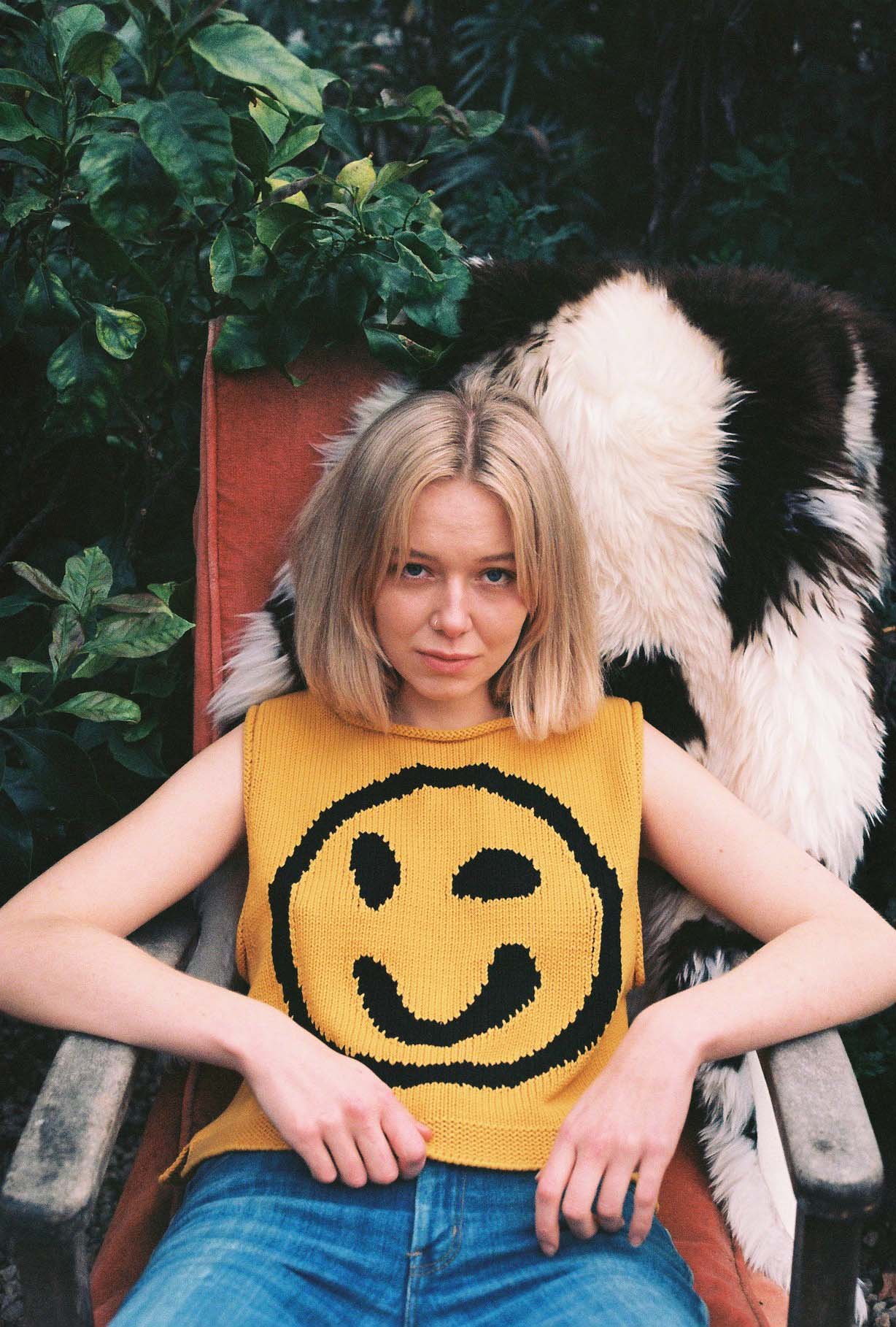 Old Skool Cotton Tank Top - Yellow