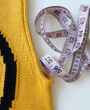 Old Skool Cotton Tank Top - Yellow