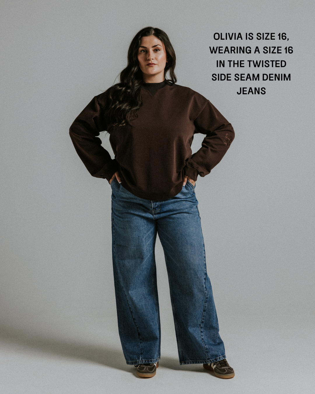 90s Twisted Side Seam Denim Jeans