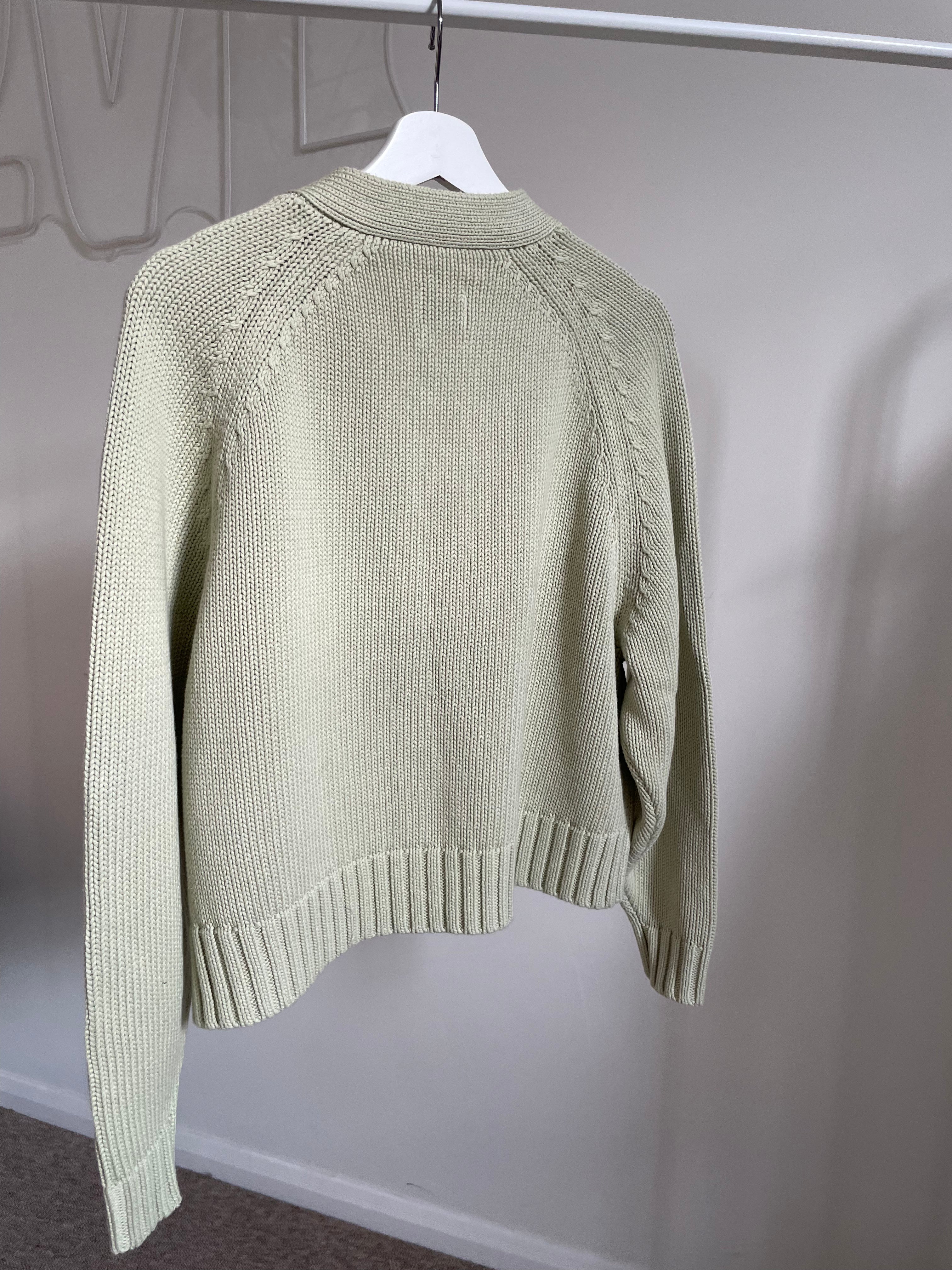 The Staple Cardigan - Pistachio