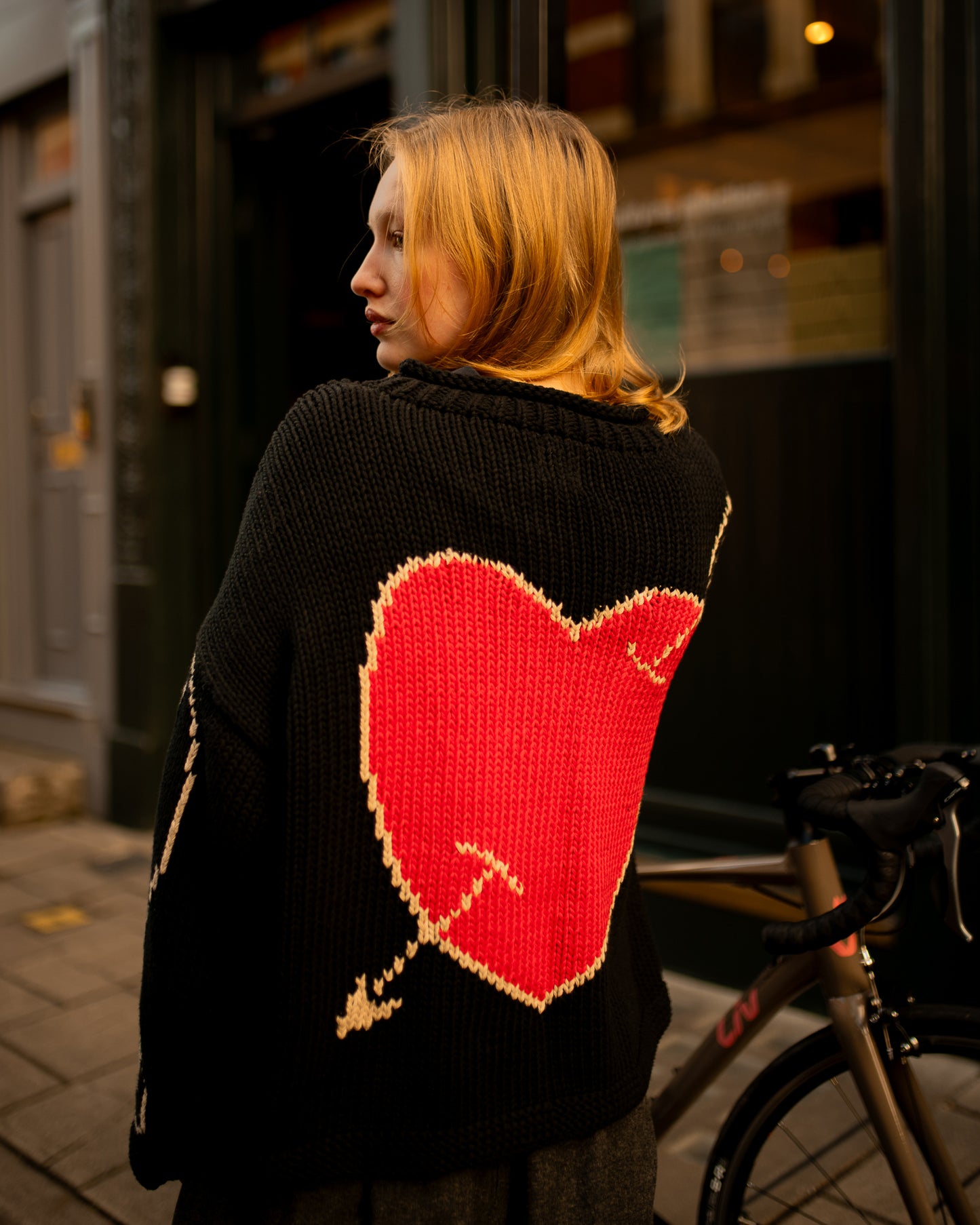The Young Hearts Jumper - Black