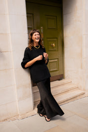 The Essential Handknit Jumper - Black