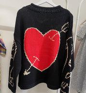 The Young Hearts Jumper - Black