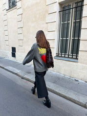 Queen of Hearts Merino Wool Cardigan