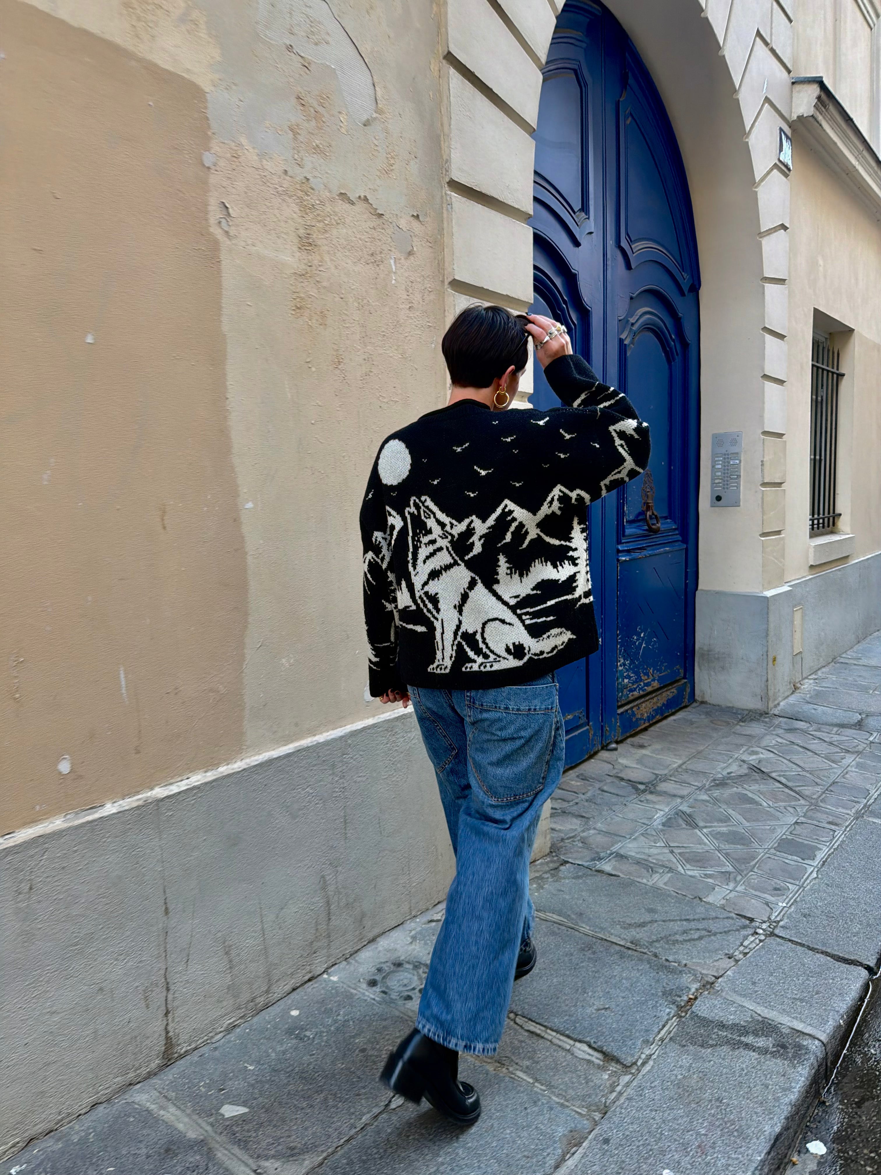 Wolf Wool Jumper