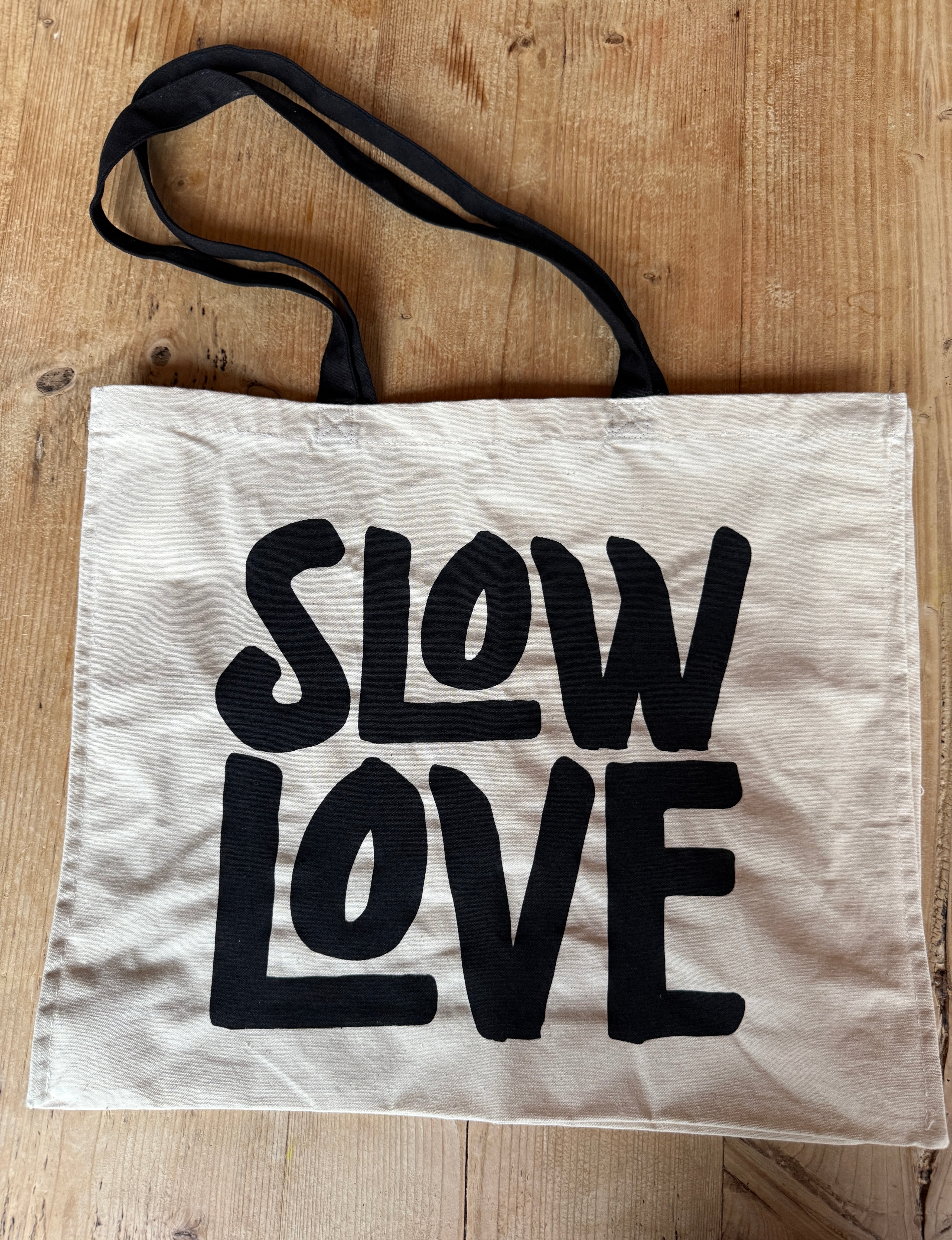 Slow Love Tote Bag