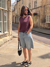 The Staple Tank - Morello Cherry