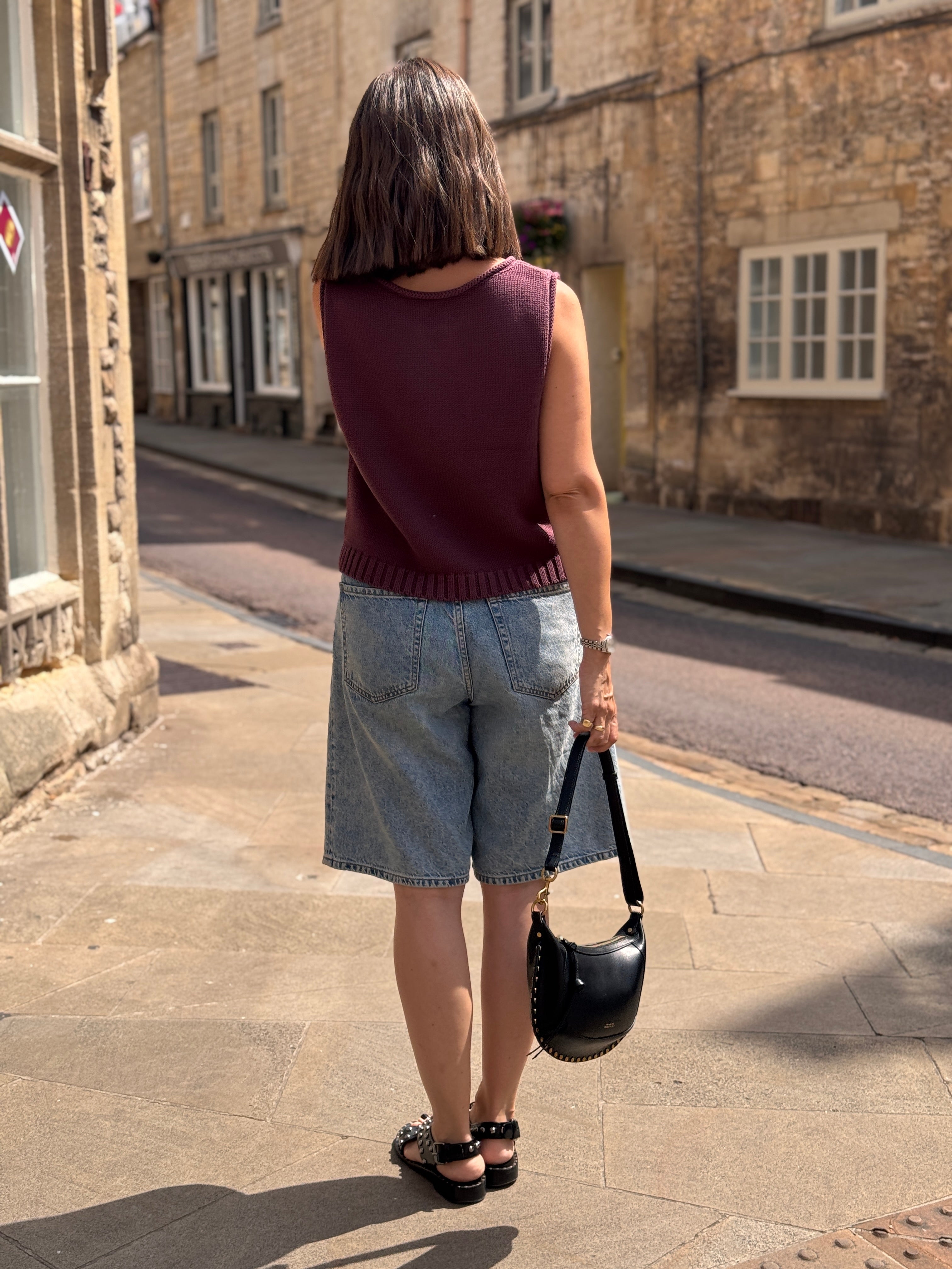 The Staple Tank - Morello Cherry