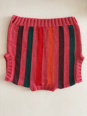 SAMPLE SALE - Reworked Hand Knit Tank RED