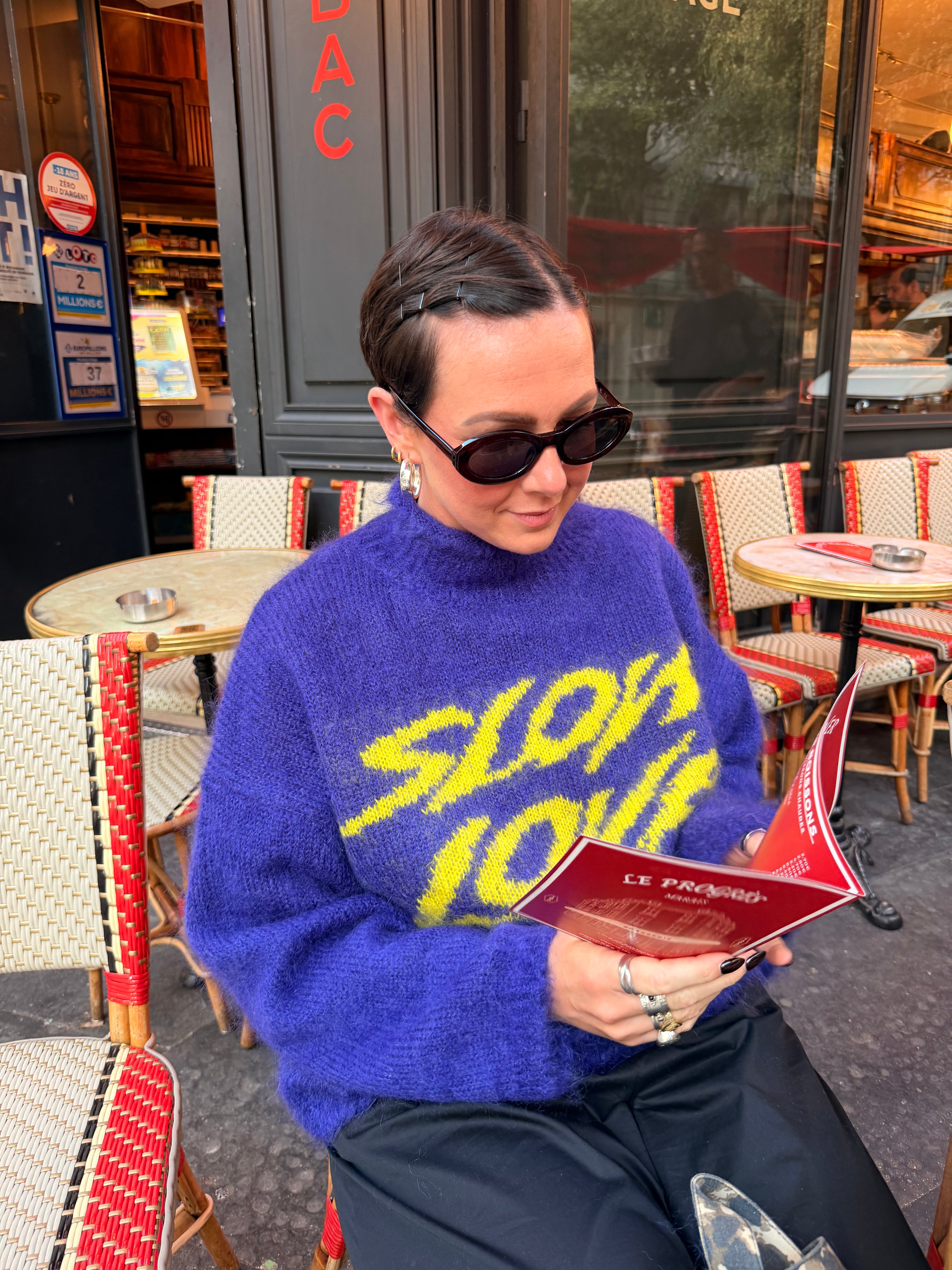 Ozzy Mohair Wool Jumper