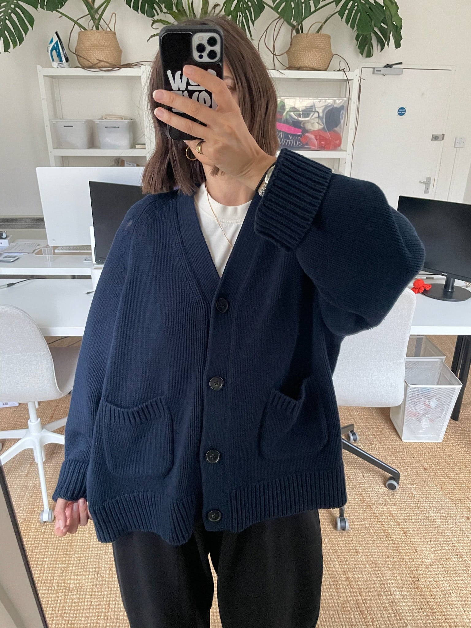 Feel Good Cardigan - Navy