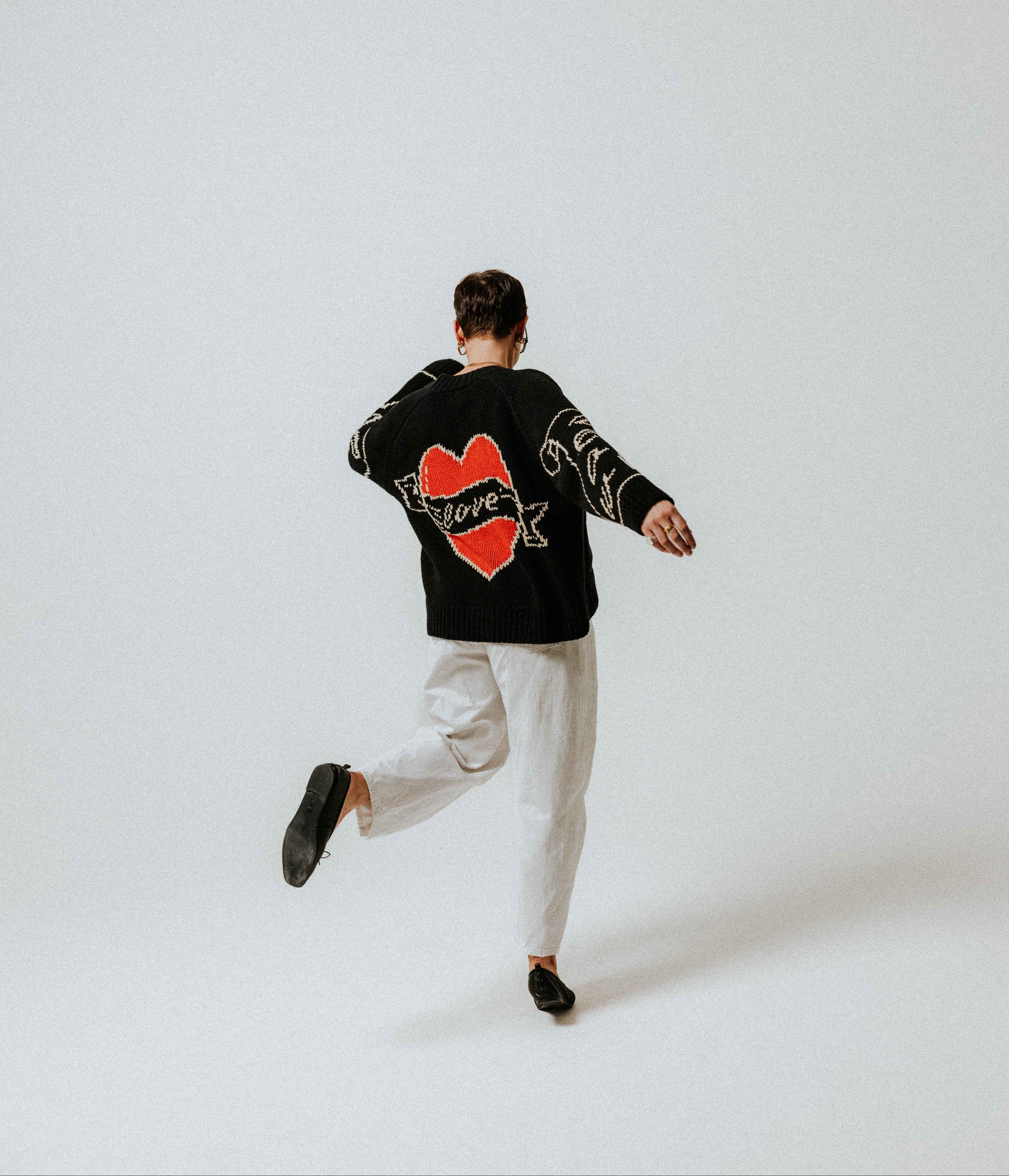 Young Hearts Hand-knitted Cardigan