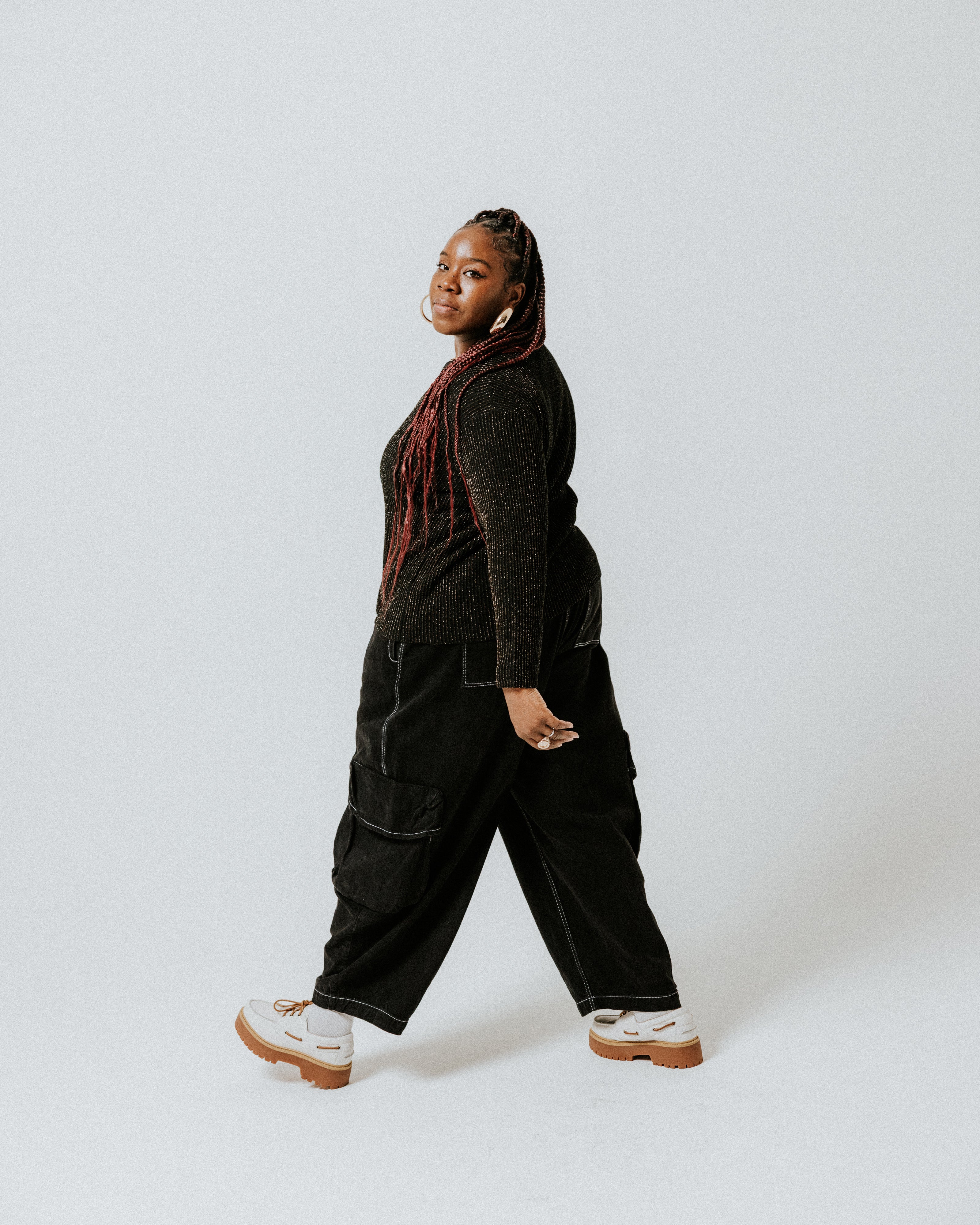 Plisse Extra Fine Merino Wool Jumper - Black & Gold