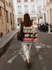 Elephant Fairisle Handknit Jumper
