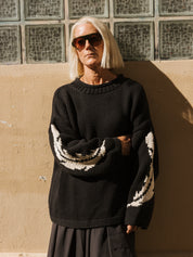 Feather Handknit Jumper