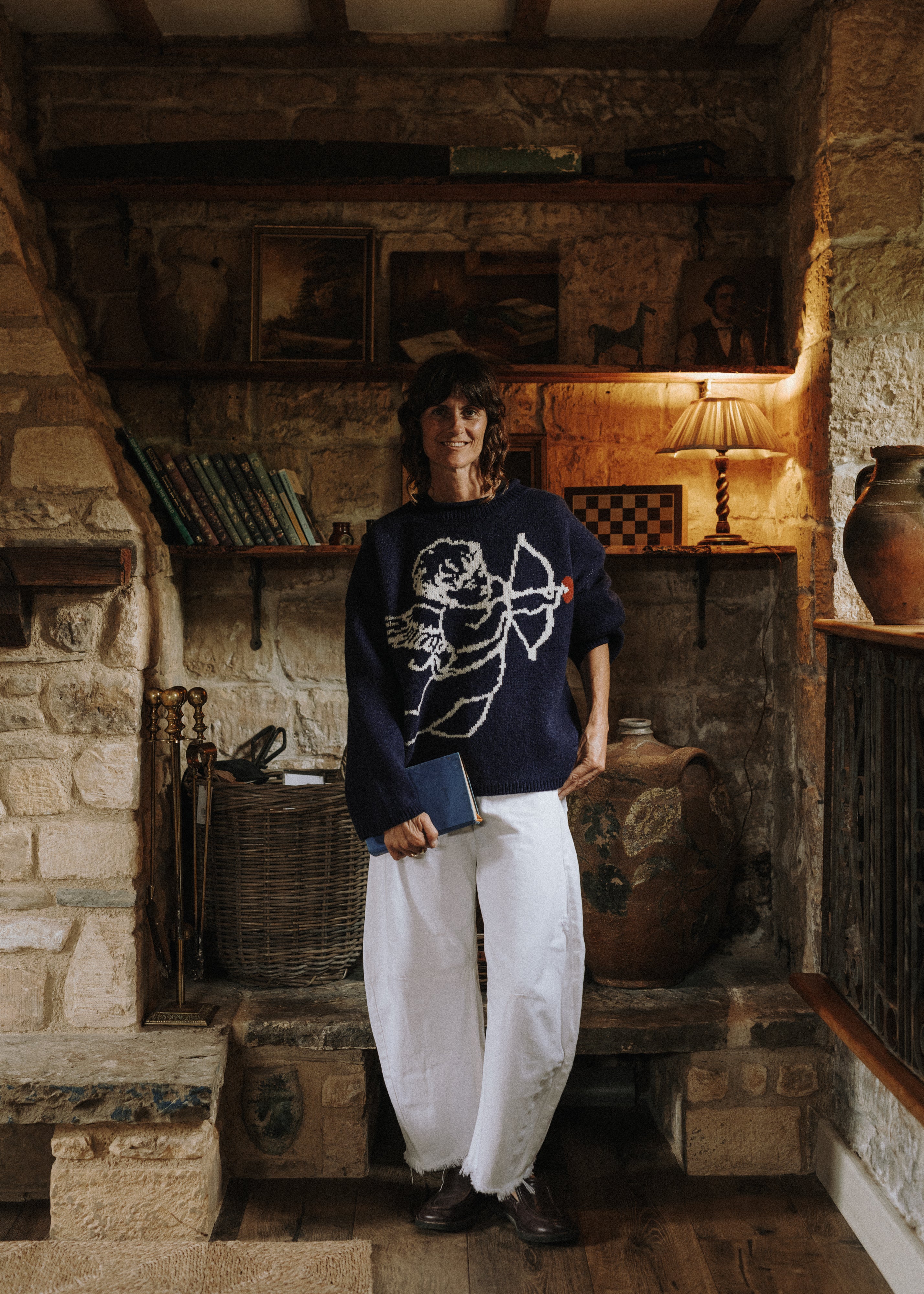 The Cherub Wool Jumper Navy