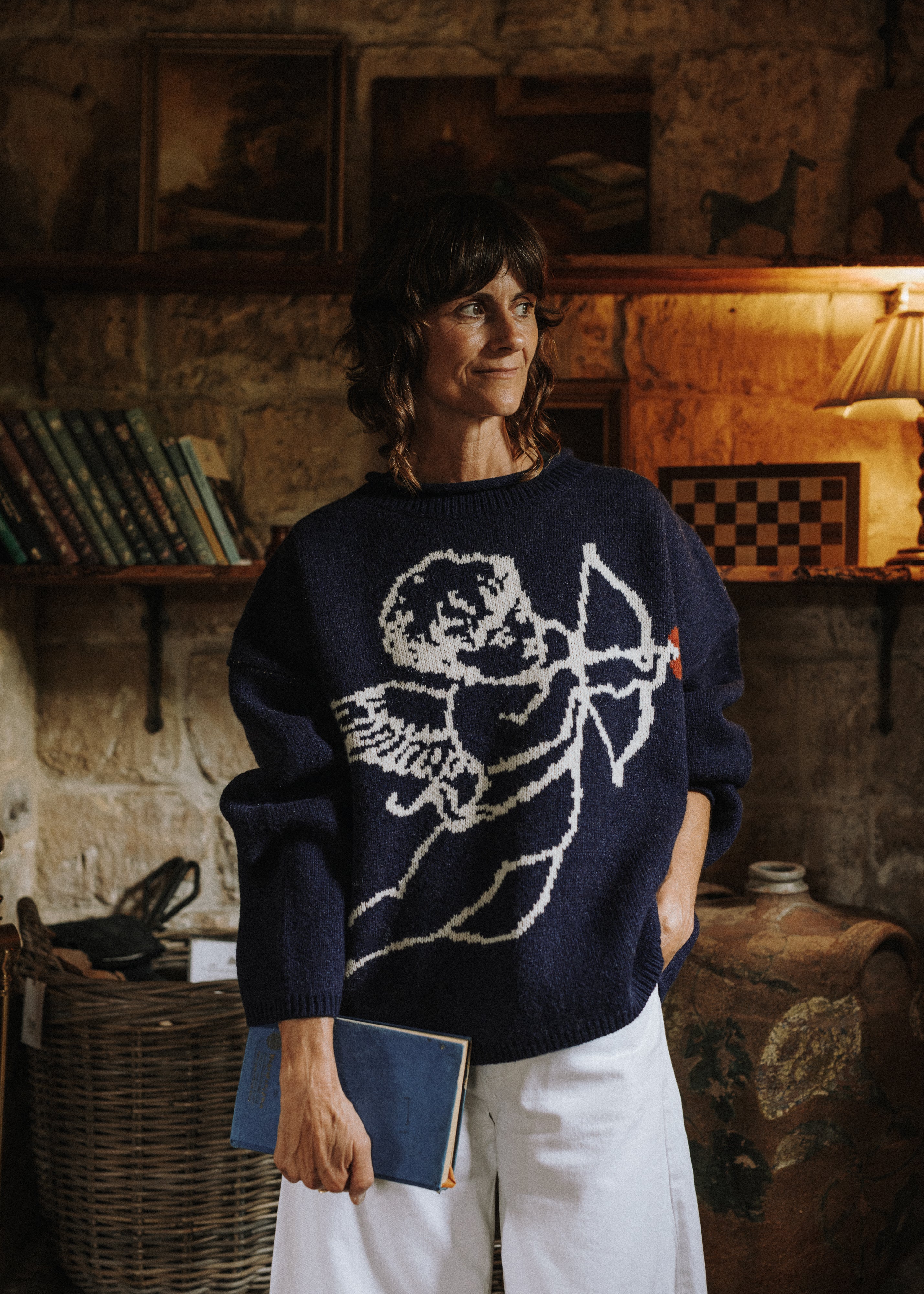 The Cherub Wool Jumper Navy