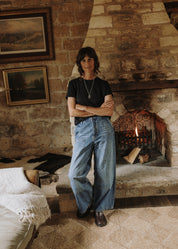 90s Carpenter Panelled Denim Jeans