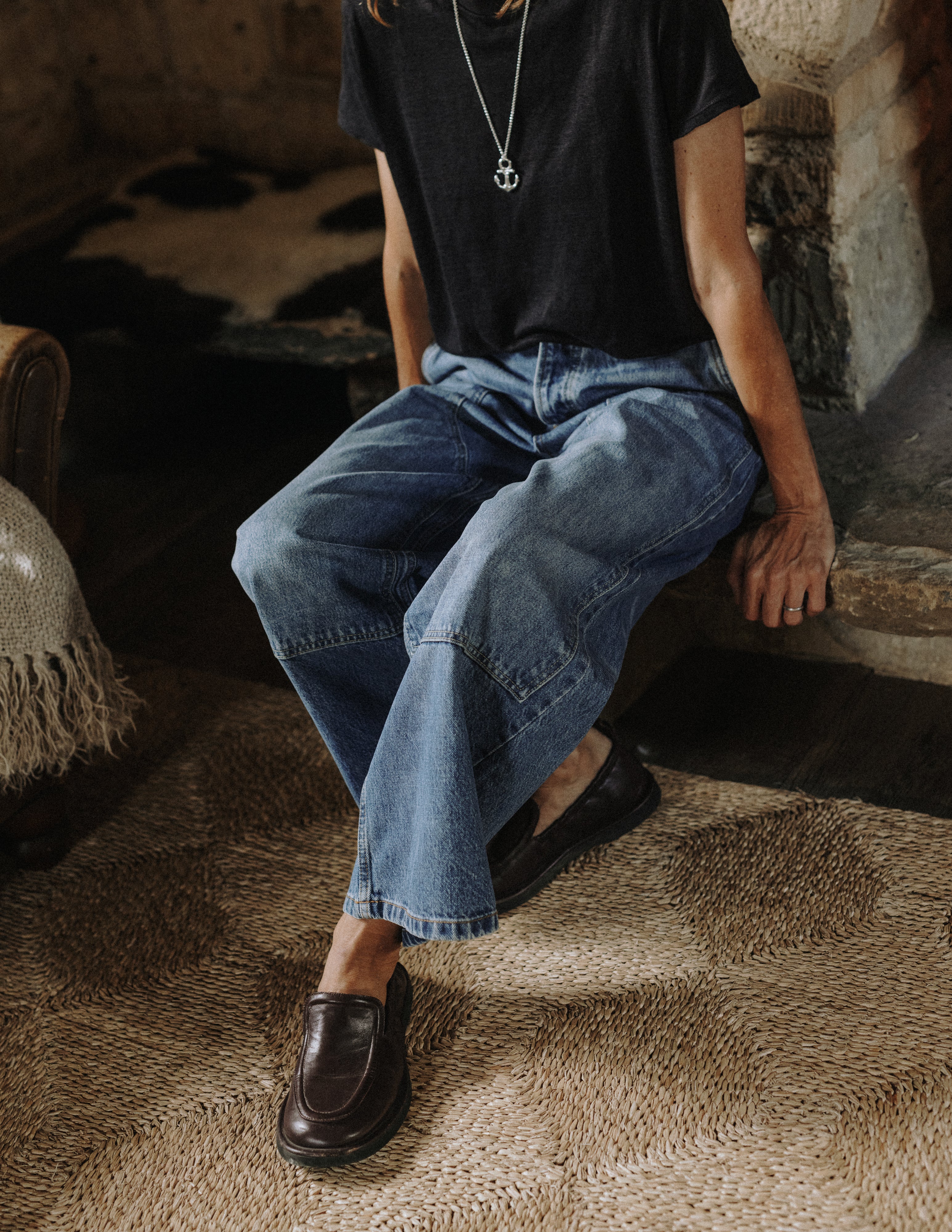 90s Carpenter Panelled Denim Jeans