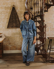 The Bellows Pocket Denim Jacket