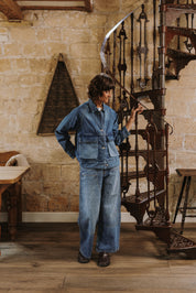 The Bellows Pocket Denim Jacket