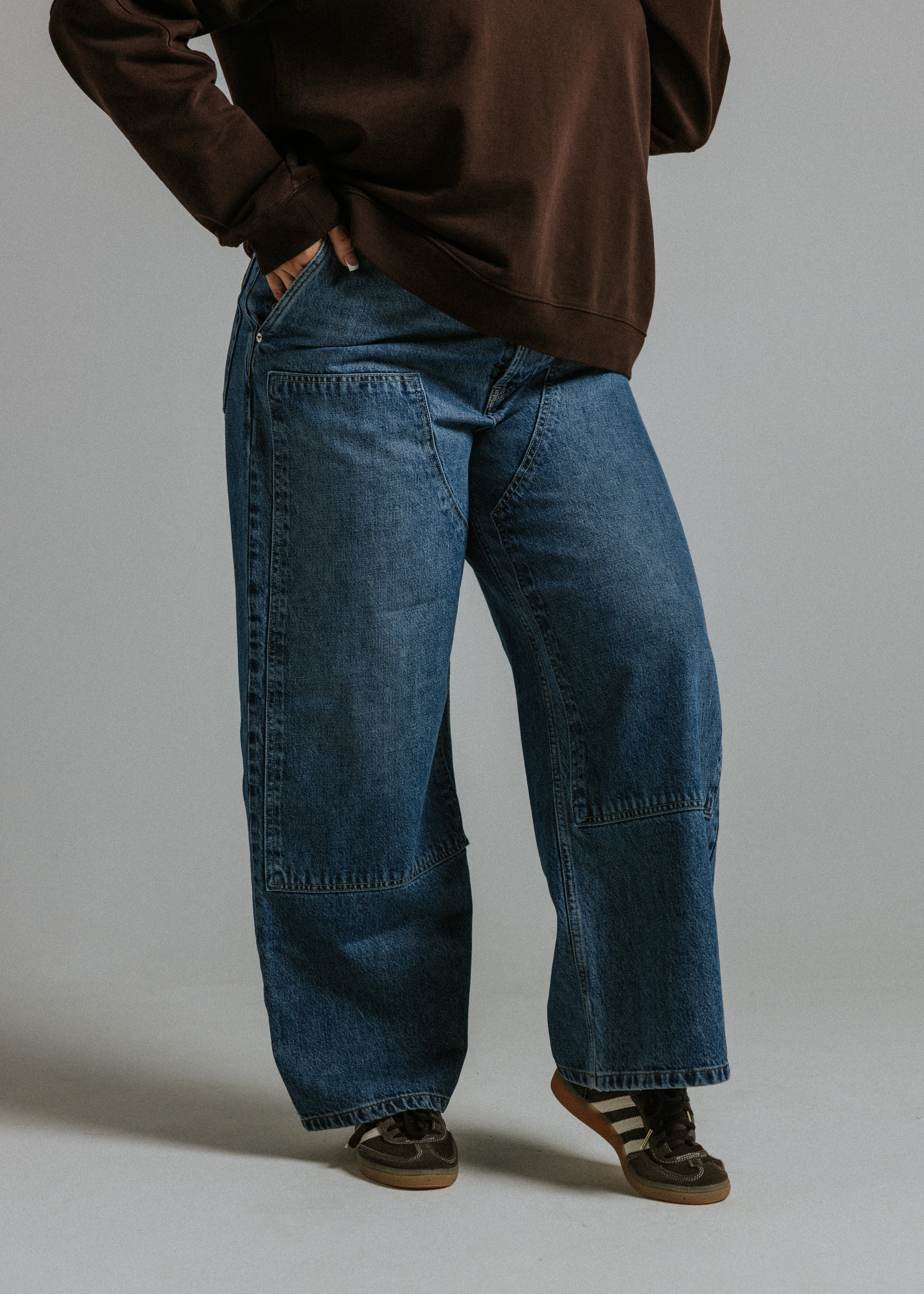 90s Carpenter Panelled Denim Jeans