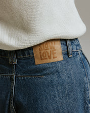90s Twisted Side Seam Denim Jeans
