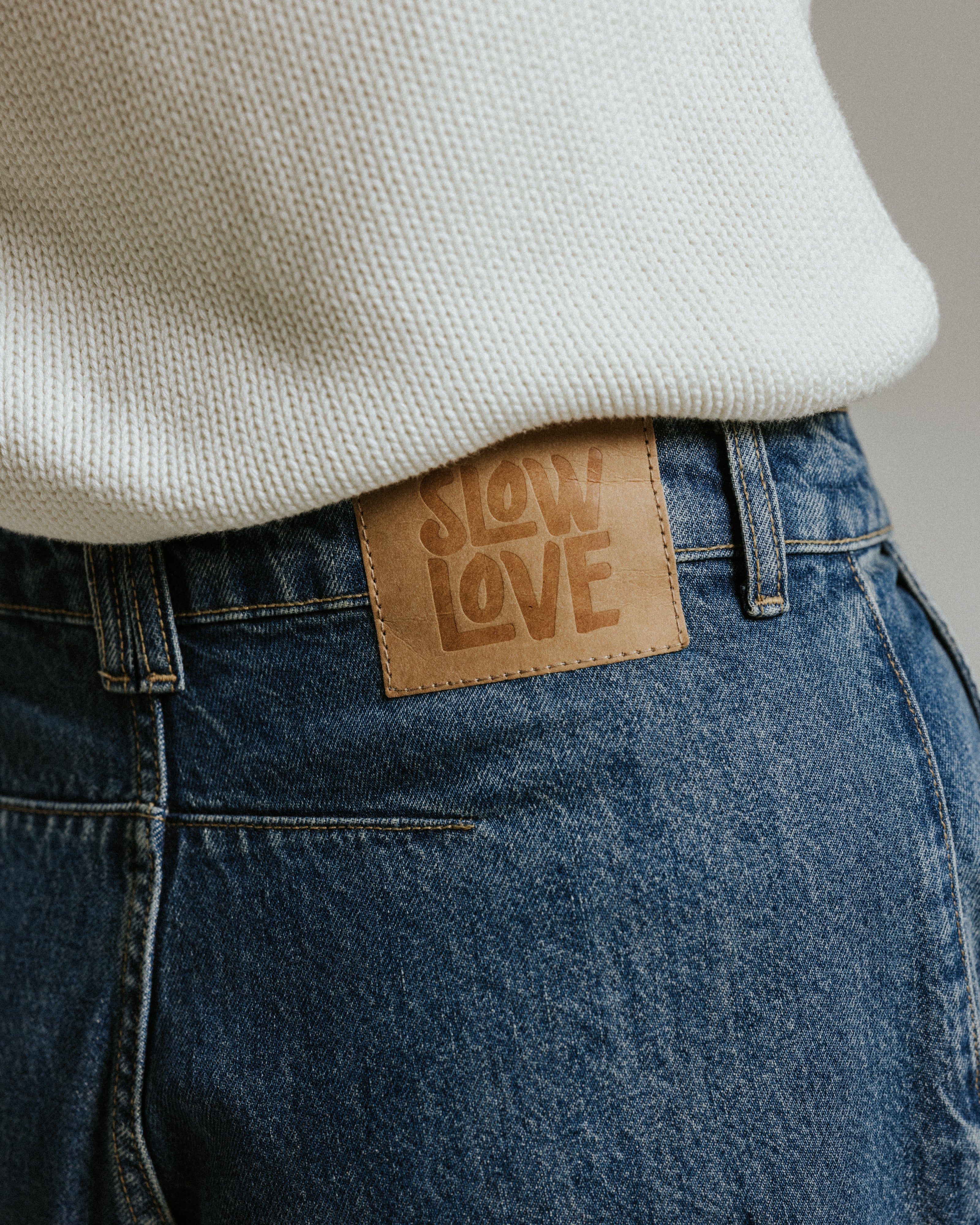 90s Twisted Side Seam Denim Jeans