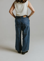 90s Twisted Side Seam Denim Jeans