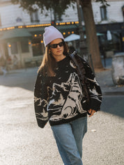 Lilac Staple Merino Wool Beanie by The Slow Love with a timeless, versatile design.